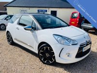 USED 2013 13 CITROEN DS3 1.6 DSTYLE PLUS 3d 120 BHP Stunning Two Tone Black and White Edition