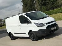 USED 2015 15 FORD TRANSIT CUSTOM 2.2 270 LR P/V 99 BHP ** NO VAT ** NO VAT