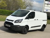 USED 2015 15 FORD TRANSIT CUSTOM 2.2 270 LR P/V 99 BHP ** NO VAT ** NO VAT