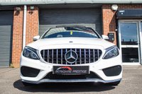 USED 2015 15 MERCEDES-BENZ C-CLASS 2.1 C220 BLUETEC AMG LINE PREMIUM 4d 170 BHP SATNAV+ BLUETOOTH