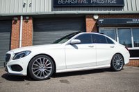 USED 2015 15 MERCEDES-BENZ C-CLASS 2.1 C220 BLUETEC AMG LINE PREMIUM 4d 170 BHP SATNAV+ BLUETOOTH