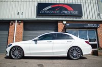USED 2015 15 MERCEDES-BENZ C-CLASS 2.1 C220 BLUETEC AMG LINE PREMIUM 4d 170 BHP SATNAV+ BLUETOOTH