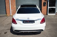 USED 2015 15 MERCEDES-BENZ C-CLASS 2.1 C220 BLUETEC AMG LINE PREMIUM 4d 170 BHP SATNAV+ BLUETOOTH