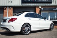 USED 2015 15 MERCEDES-BENZ C-CLASS 2.1 C220 BLUETEC AMG LINE PREMIUM 4d 170 BHP SATNAV+ BLUETOOTH