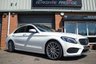 USED 2015 15 MERCEDES-BENZ C-CLASS 2.1 C220 BLUETEC AMG LINE PREMIUM 4d 170 BHP SATNAV+ BLUETOOTH