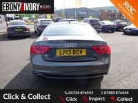 USED 2013 13 AUDI A5 2.0 TDI S LINE S/S 2d 177 BHP FANTASTIC EXAMPLE + SERVICE HISTORY + 1 YEAR MOT + JUST HAD FULL SERVICE