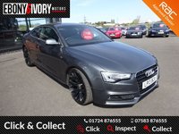 USED 2013 13 AUDI A5 2.0 TDI S LINE S/S 2d 177 BHP FANTASTIC EXAMPLE + SERVICE HISTORY + 1 YEAR MOT + JUST HAD FULL SERVICE