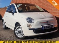 USED 2014 14 FIAT 500 1.2 LOUNGE 3d 69 BHP 