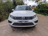 USED 2017 67 VOLKSWAGEN TOUAREG 3.0 V6 R-LINE PLUS TDI BLUEMOTION TECHNOLOGY 5d 259 BHP ZERO DEPOSIT FINANCE AVAILABLE