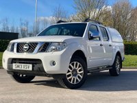 USED 2013 13 NISSAN NAVARA 3.0 OUTLAW DCI 4X4 SHR DCB 228 BHP ** NO VAT * *  SAT NAV ** LOW MILES