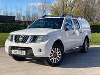 USED 2013 13 NISSAN NAVARA 3.0 OUTLAW DCI 4X4 SHR DCB 228 BHP ** NO VAT * *  SAT NAV ** LOW MILES
