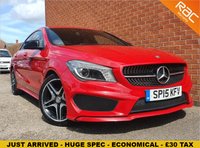 USED 2015 15 MERCEDES-BENZ CLA 2.1 CLA200 CDI AMG SPORT 4d 137 BHP GREAT SPEC - SAT NAV - DAB
