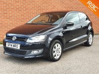 USED 2014 14 VOLKSWAGEN POLO 1.2 MATCH EDITION 3d 59 BHP PARK SENSORS - P/X & FINANCE
