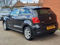 USED 2014 14 VOLKSWAGEN POLO 1.2 MATCH EDITION 3d 59 BHP PARK SENSORS - P/X & FINANCE