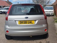 USED 2008 58 FORD FIESTA 1.2 ZETEC BLUE 5d 75 BHP 