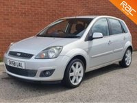 USED 2008 58 FORD FIESTA 1.2 ZETEC BLUE 5d 75 BHP 