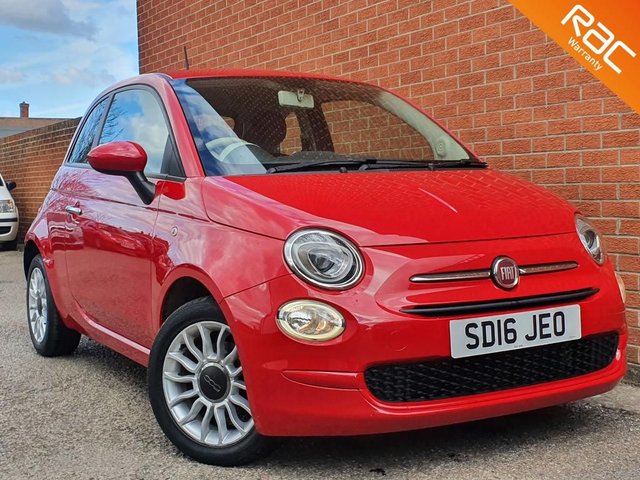 2016 16 Fiat 500 1.2 POP STAR 3d 69 BHP