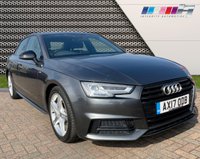 USED 2017 17 AUDI A4 2.0 TDI ULTRA S LINE 4d 188 BHP APPLE CARPLAY, REAR AIR CONDTIONING