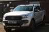 USED 2019 68 FORD RANGER 3.2 WILDTRAK 4X4 DCB TDCI 4d 197 BHP SERVICED BY FORD IN FEB 2022