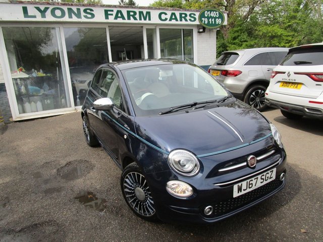 2017 67 Fiat 500 1.2 RIVA 3d 69 BHP *VERY RARE SPECIAL EDITION*