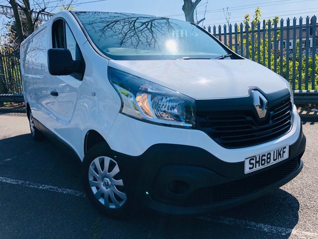 2018 68 Renault Trafic 1.6 dCi 29 Business LWB Standard Roof Euro 6 5dr