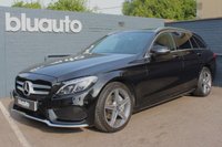 USED 2017 67 MERCEDES-BENZ C-CLASS 2.1 C 220 D 4MATIC AMG LINE PREMIUM PLUS 5d 170 BHP 2 Owners, Full Service History, Pan Roof, Leather Heated Electric Memory Seats, Reversing Camera