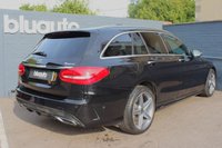 USED 2017 67 MERCEDES-BENZ C-CLASS 2.1 C 220 D 4MATIC AMG LINE PREMIUM PLUS 5d 170 BHP 2 Owners, Full Service History, Pan Roof, Leather Heated Electric Memory Seats, Reversing Camera