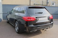 USED 2017 67 MERCEDES-BENZ C-CLASS 2.1 C 220 D 4MATIC AMG LINE PREMIUM PLUS 5d 170 BHP 2 Owners, Full Service History, Pan Roof, Leather Heated Electric Memory Seats, Reversing Camera