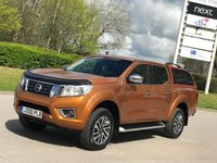 USED 2016 J NISSAN NP300 NAVARA 2.3 DCI N-CONNECTA 4X4 SHR DCB 190 BHP ** NO VAT * *  SAT NAV ** LOW MILES