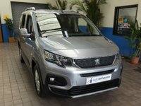 USED 2018 68 PEUGEOT RIFTER 1.5 BLUEHDI ALLURE S/S 5d 129 BHP 5 SEATS SAT NAV BLUETOOTH PARKING SENSORS FREE 12 MONTHS GOLD WARRANTY
