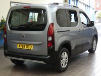 USED 2018 68 PEUGEOT RIFTER 1.5 BLUEHDI ALLURE S/S 5d 129 BHP 5 SEATS SAT NAV BLUETOOTH PARKING SENSORS FREE 12 MONTHS GOLD WARRANTY