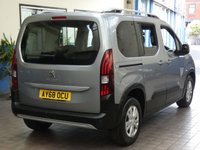 USED 2018 68 PEUGEOT RIFTER 1.5 BLUEHDI ALLURE S/S 5d 129 BHP 5 SEATS SAT NAV BLUETOOTH PARKING SENSORS FREE 12 MONTHS GOLD WARRANTY