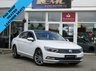 USED 2017 17 VOLKSWAGEN PASSAT 1.6 GT TDI BLUEMOTION TECHNOLOGY DSG 4d 119 BHP Finished in PURE WHITE PEARL with contrasting HEATED LEATHER ALCANTARA trim. This latest solid edition looks and drives great. This desirable model offers great space, comfort and lovely spec. Features include Sat Nav, Panoramic Roof, DAB radio, Elec Seats, Cruise, B/Tooth, Power Folding Door Mirrors and much more. Service Stamped and recorded at 20258 miles, 37508 miles. 46960 miles, 55643 miles, 65589 miles, 75223 miles, 84781 miles and at 94249 miles.