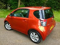 USED 2012 12 TOYOTA IQ 1.0 VVT-I IQ 3d 68 BHP BURNT ORANGE///ONLY 45,000 MILES//ONLY 2 OWNERS//X9 AIRBAGS//ALLOYS//AIRCON//LEATHER GEAR KNOB AND STEERING WHEEL//X8 TOYOTA MAIN DEALER SERVICES//ZERO ROAD TAX 68 BHP ONLY 45,000 MILES//ONLY 2 OWNERS//X9 AIRBAGS//ALLOYS//AIRCON//LEATHER GEAR KNOB AND STEERING WHEEL//X8 TOYOTA MAIN DEALER SERVICES
