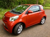 USED 2012 12 TOYOTA IQ 1.0 VVT-I IQ 3d 68 BHP BURNT ORANGE///ONLY 45,000 MILES//ONLY 2 OWNERS//X9 AIRBAGS//ALLOYS//AIRCON//LEATHER GEAR KNOB AND STEERING WHEEL//X8 TOYOTA MAIN DEALER SERVICES//ZERO ROAD TAX 68 BHP ONLY 45,000 MILES//ONLY 2 OWNERS//X9 AIRBAGS//ALLOYS//AIRCON//LEATHER GEAR KNOB AND STEERING WHEEL//X8 TOYOTA MAIN DEALER SERVICES