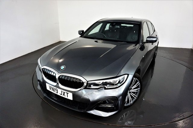 2019 19 BMW 3 Series 2.0 320D XDRIVE M SPORT 4d AUTO-BLACK VERNASCA LEATHER-18
