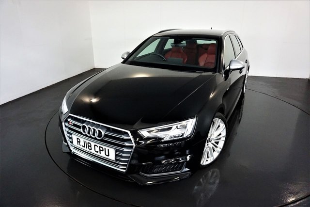 2018 18 Audi S4 Avant 3.0 S4 TFSI QUATTRO AVANT 5d AUTO-2 OWNER CAR-HEATED RED LEATHER-POWER TAILGATE-BLUETOOTH-CRUISE CONTROL-SATNAV-PARKING SENSORS-DAB RADIO-CLIMATE CONTROL