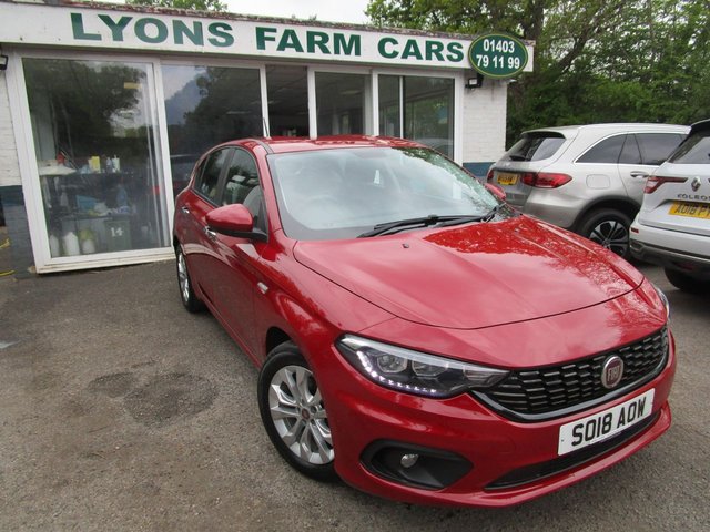2018 18 Fiat Tipo 1.4 EASY PLUS 5d 94 BHP