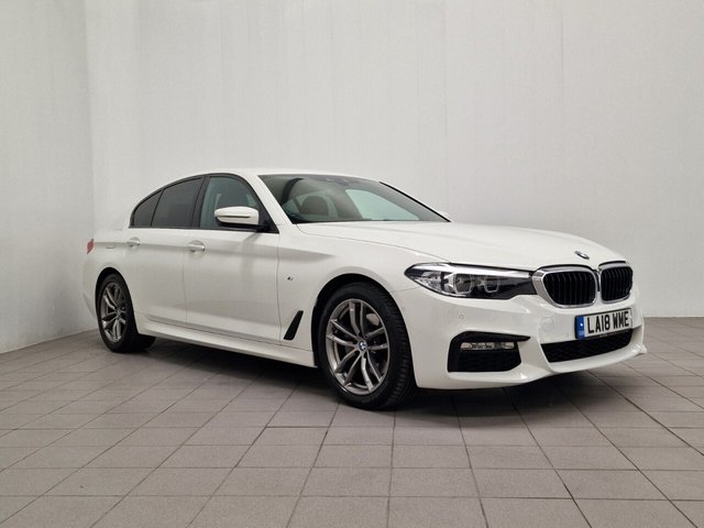 2018 18 BMW 5 Series 2.0 520D M SPORT 4d 188 BHP