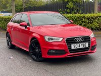 USED 2014 14 AUDI A3 1.6 TDI S LINE 5d 109 BHP 