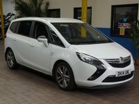 USED 2014 14 VAUXHALL ZAFIRA TOURER 1.4 SRI 5d 138 BHP CAZ ULEZ COMPLIANT 7 SEATS CRUISE CONTROL PARKING SENSORS