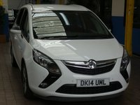USED 2014 14 VAUXHALL ZAFIRA TOURER 1.4 SRI 5d 138 BHP CAZ ULEZ COMPLIANT 7 SEATS CRUISE CONTROL PARKING SENSORS