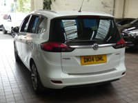 USED 2014 14 VAUXHALL ZAFIRA TOURER 1.4 SRI 5d 138 BHP CAZ ULEZ COMPLIANT 7 SEATS CRUISE CONTROL PARKING SENSORS