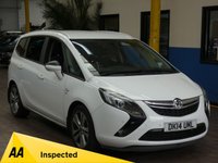 USED 2014 14 VAUXHALL ZAFIRA TOURER 1.4 SRI 5d 138 BHP CAZ ULEZ COMPLIANT 7 SEATS CRUISE CONTROL PARKING SENSORS