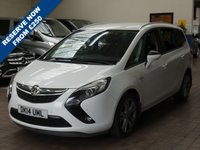 USED 2014 14 VAUXHALL ZAFIRA TOURER 1.4 SRI 5d 138 BHP CAZ ULEZ COMPLIANT 7 SEATS CRUISE CONTROL PARKING SENSORS