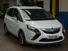 USED 2014 14 VAUXHALL ZAFIRA TOURER 1.4 SRI 5d 138 BHP CAZ ULEZ COMPLIANT 7 SEATS CRUISE CONTROL PARKING SENSORS