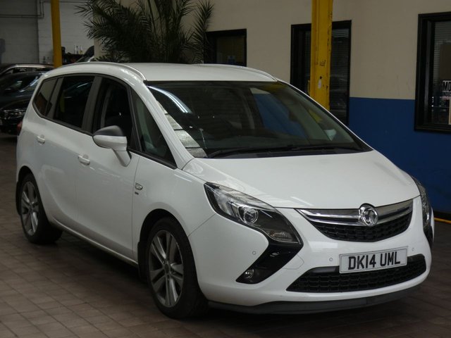 2014 14 Vauxhall Zafira Tourer 1.4 SRI 5d 138 BHP