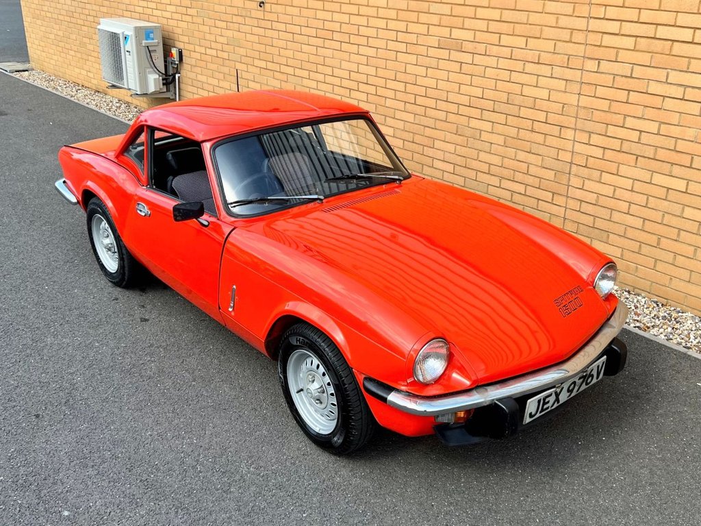 USED 1979 TRIUMPH SPITFIRE 1500 // 2d Convertible // 1.5L 71 BHP // px swap 