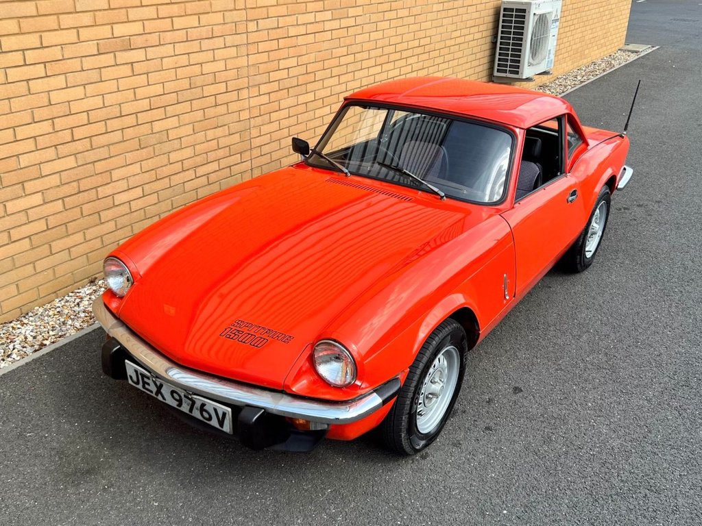 USED 1979 TRIUMPH SPITFIRE 1500 // 2d Convertible // 1.5L 71 BHP // px swap 
