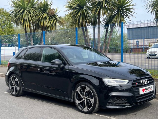 2019 69 Audi A3 2.0 S3 SPORTBACK TFSI QUATTRO BLACK EDITION 5d 296 BHP